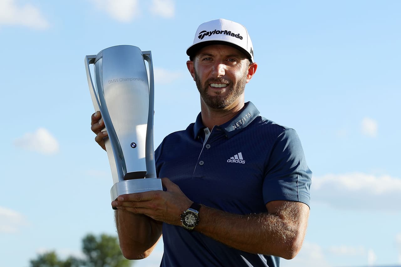 Dustin Johnson.