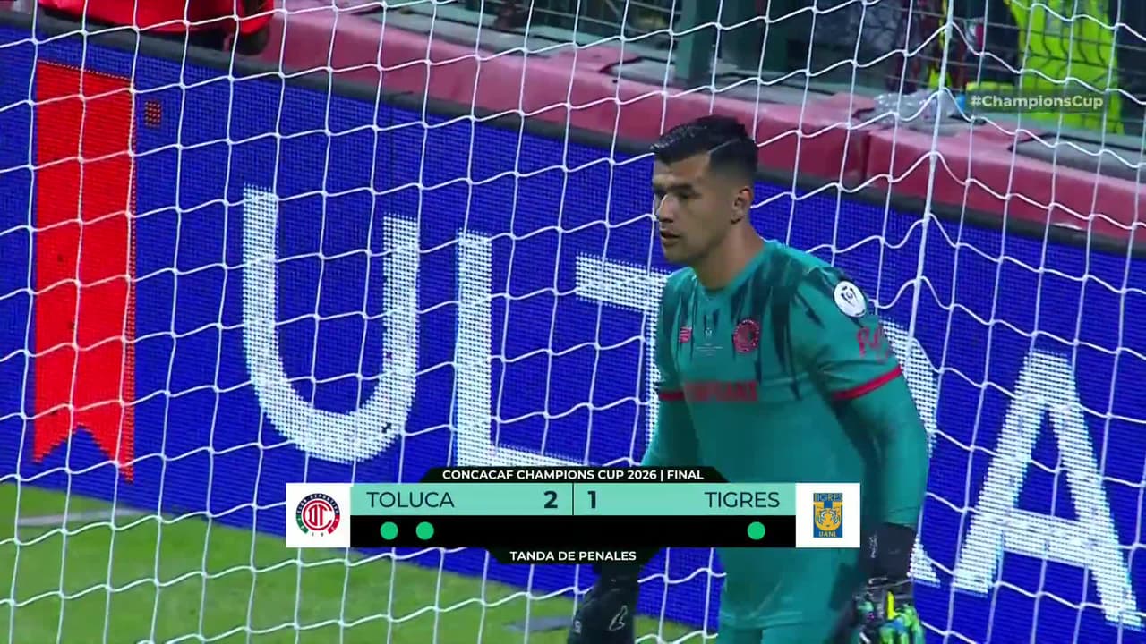 ¡GOL!  anota para Tigres. Juan Brunetta