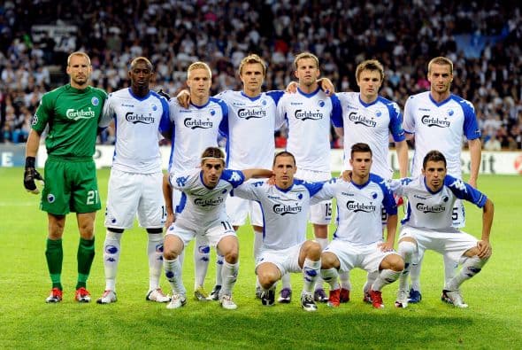 Los daneses, actuales campeones de su Liga, accedieron hasta esta fase al superar 3-2 en el global de la tercera previa al BATE Borisov y en la última previa al Rosenborg.