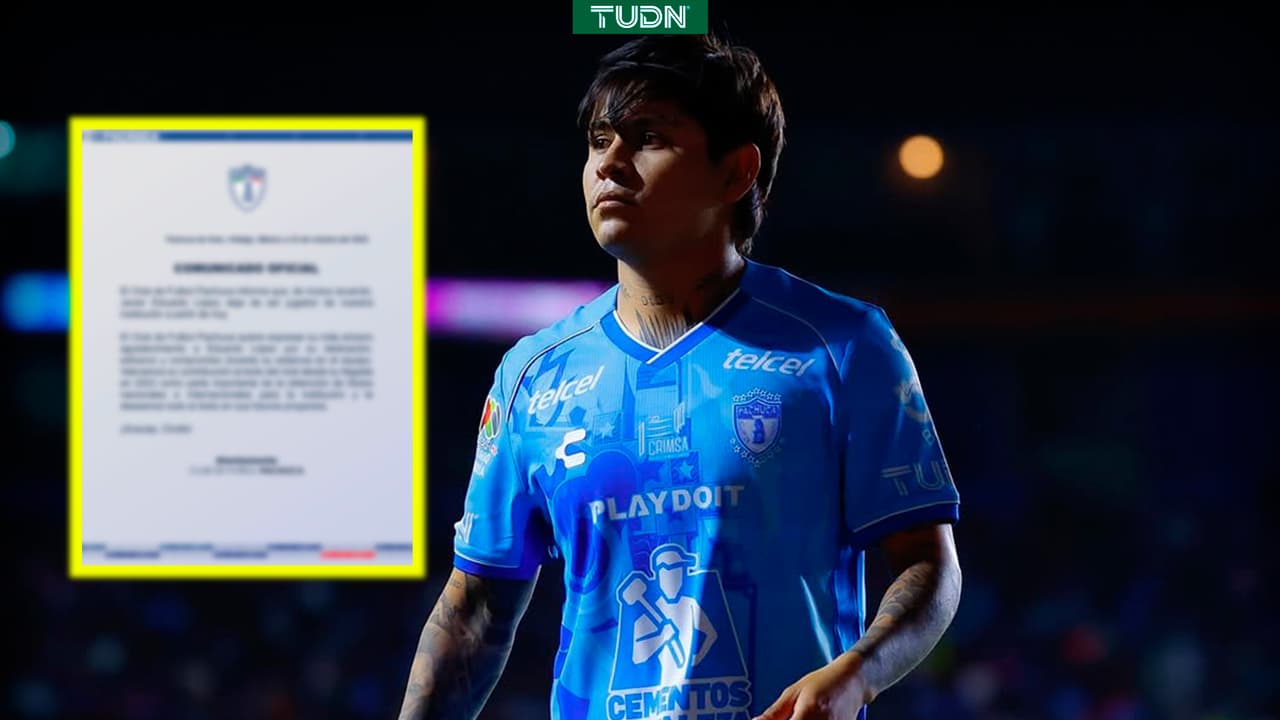 Pachuca anuncia que 'Chofis' López deja de ser jugador de los Tuzos