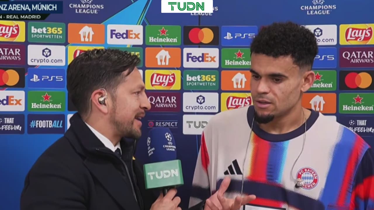Luis Díaz habla tras ser figura en eliminación del Real Madrid ante Bayern Múnich