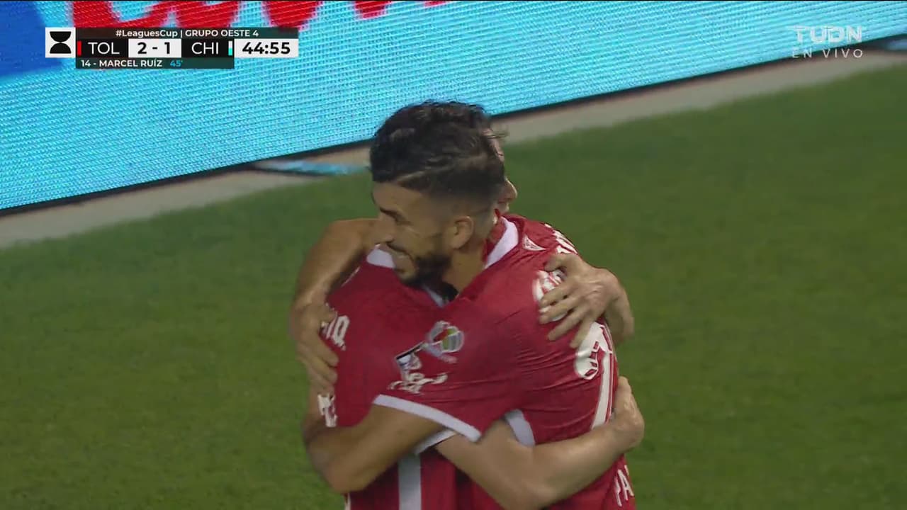 ¡Le da la vuelta el Diablo! Marcel fusila a Richev para el 2-1