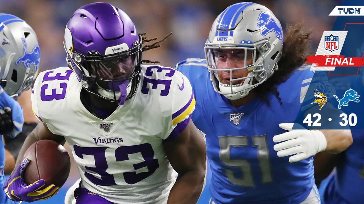 Los Vikings domaron a unos Lions que perdieron la brújula