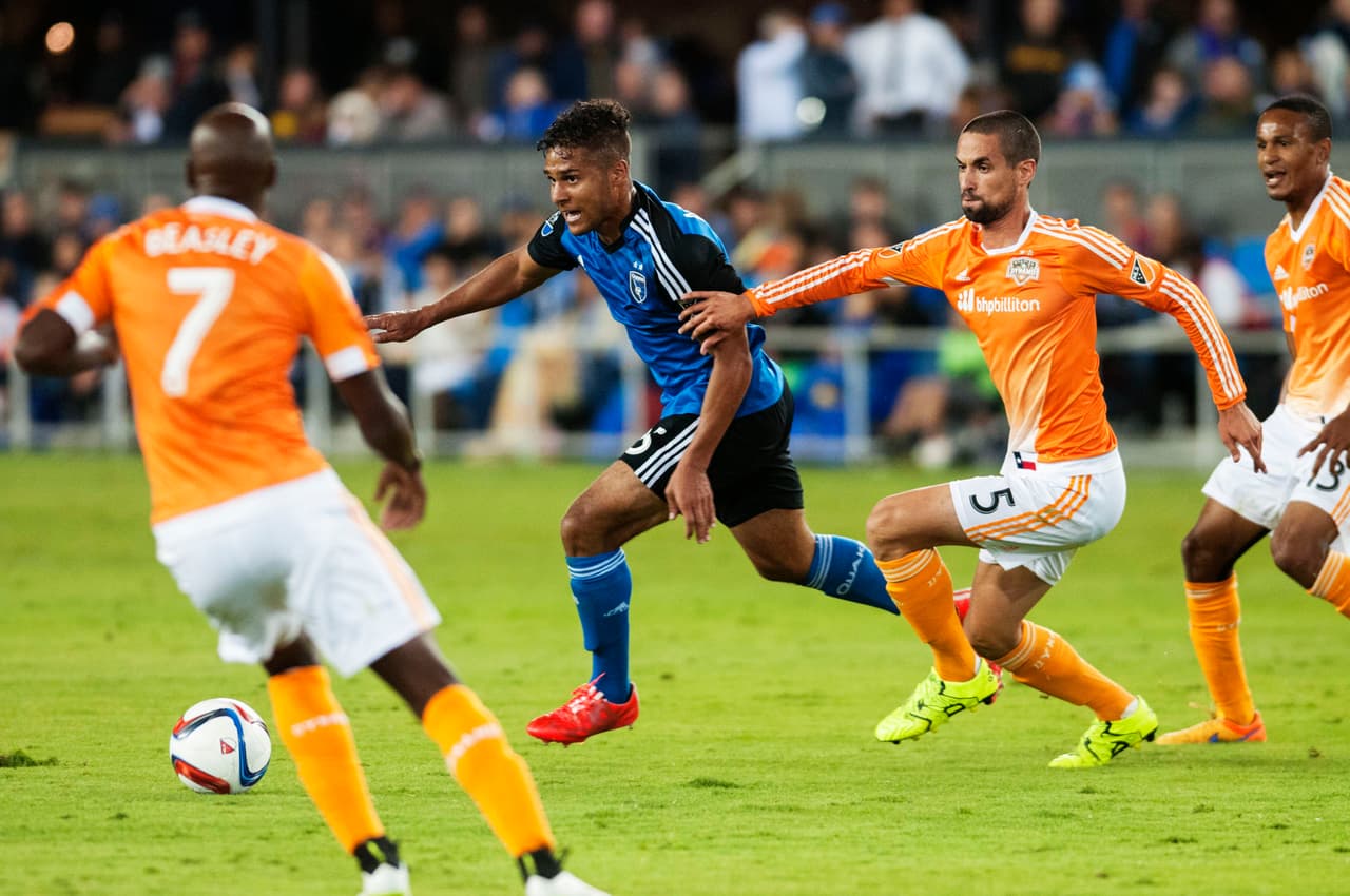 SJ Earthquakes recibió la visita de Houston Dynamo en el Viernes de Fútbol, y en otro reencuentro entre el DT Dominic Kinnear y su ex equipo, el Dynamo.