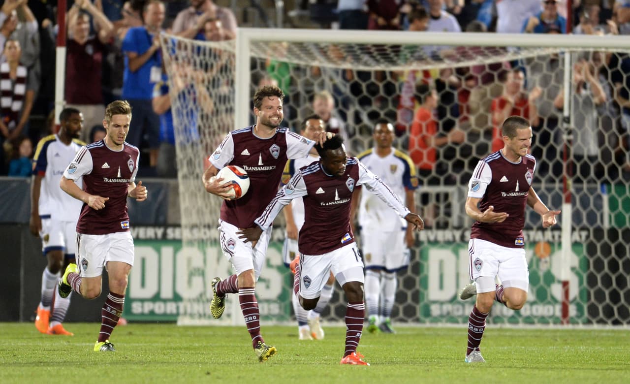Los Rapids reafirmaron su gran momento al obtener su segundo triunfo al hilo al vencer 3-1 a Salt Lake con los goles de Drew Moor, Jared Watts y Juan Ramírez.