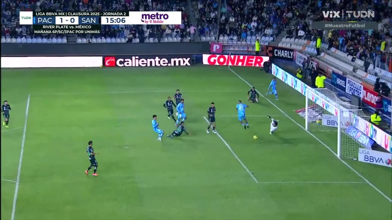 ¡Gol del Pachuca en offside! La jugada de magia de los tuzos fue anulada