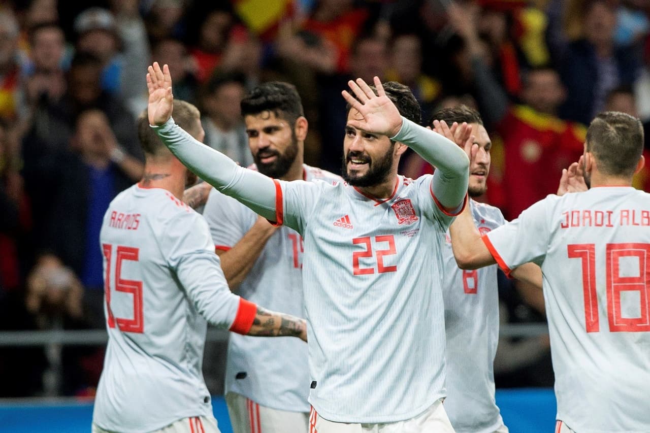 Además, el primer grito del mediocampista en la noche madrileña.