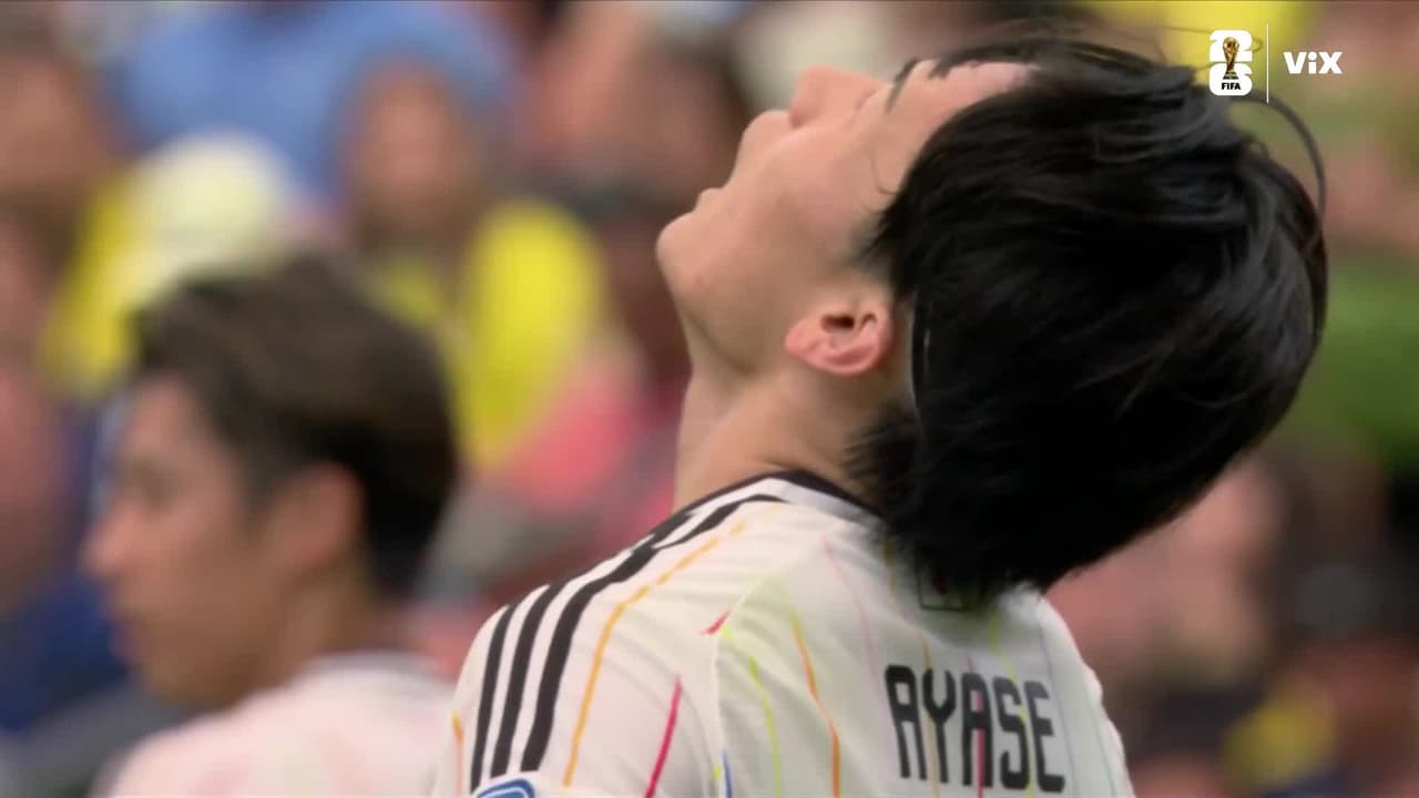¡Japón responde! Ueda roza el primero del partido