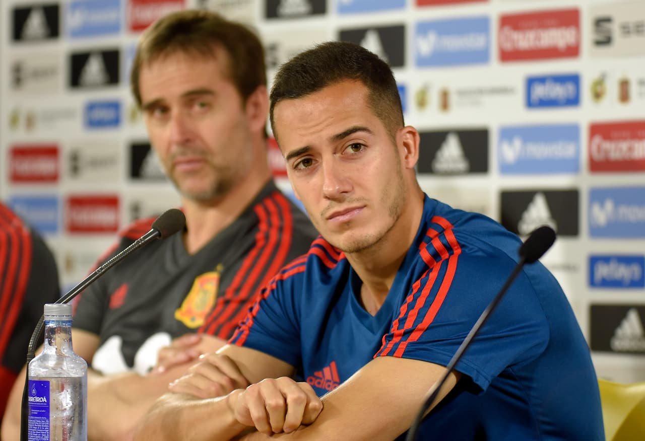 Lucas Vázquez es otro de los hombres cercanos en el equipo de Lopetegui, una figura importante en el ataque español.