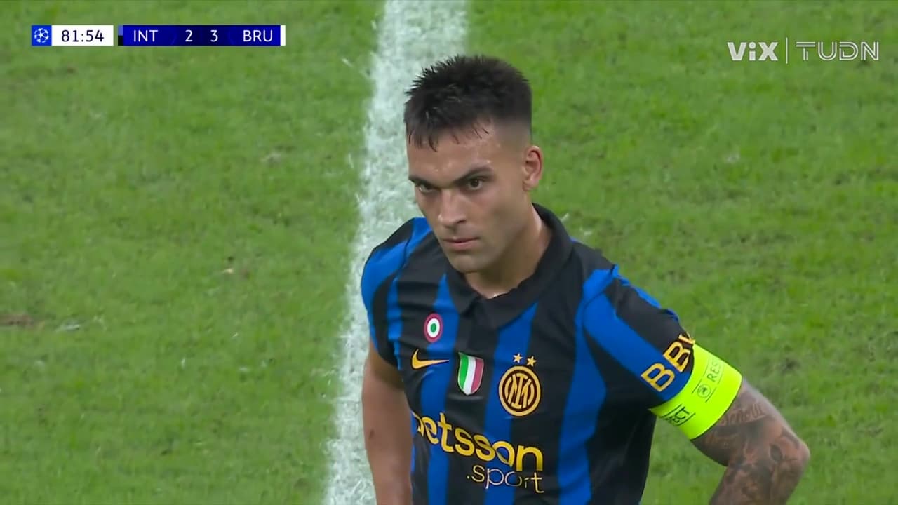 ¡Siguen con vida! Lautaro mete doblete vs. Brujas y el Inter ilusiona