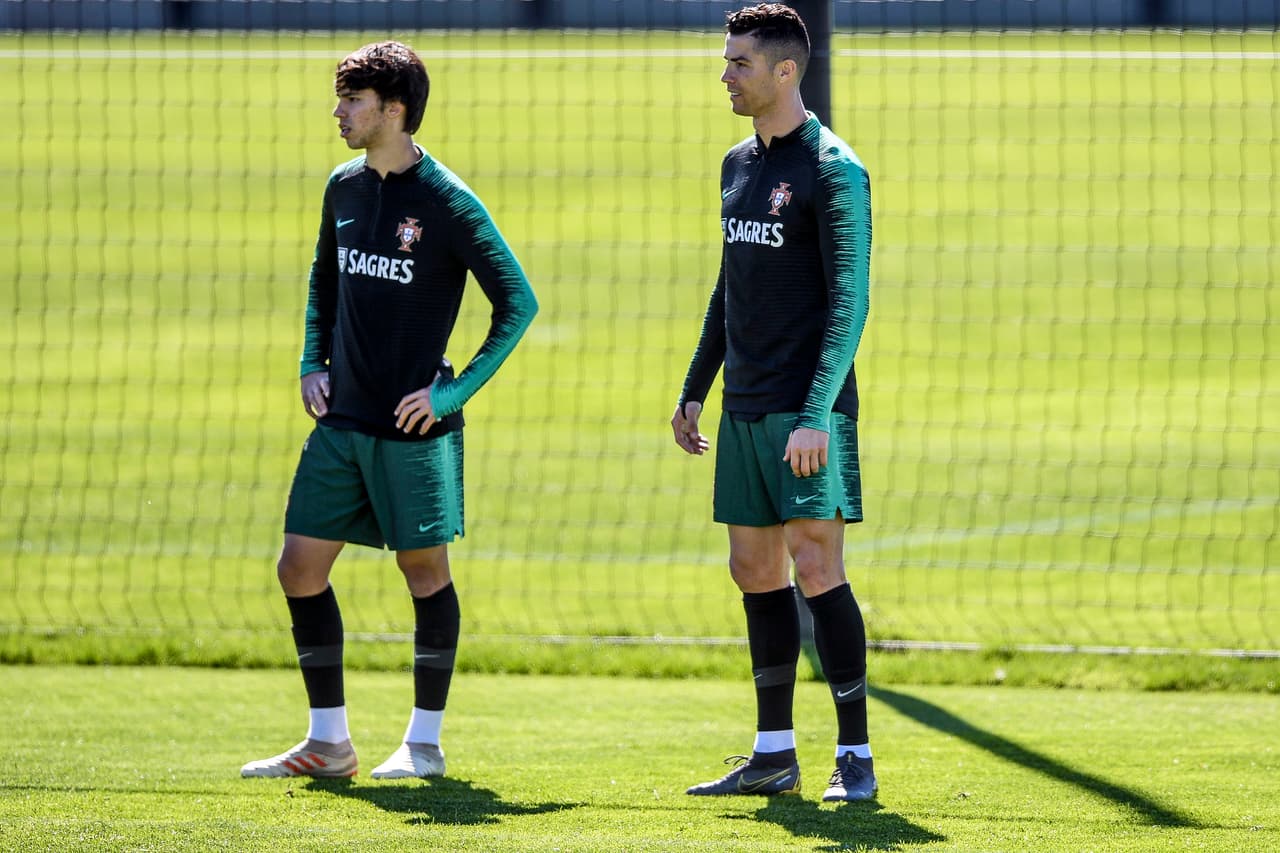 Cristiano Ronaldo y Joao Félix, juntos en la lista de Portugal para el Final Four