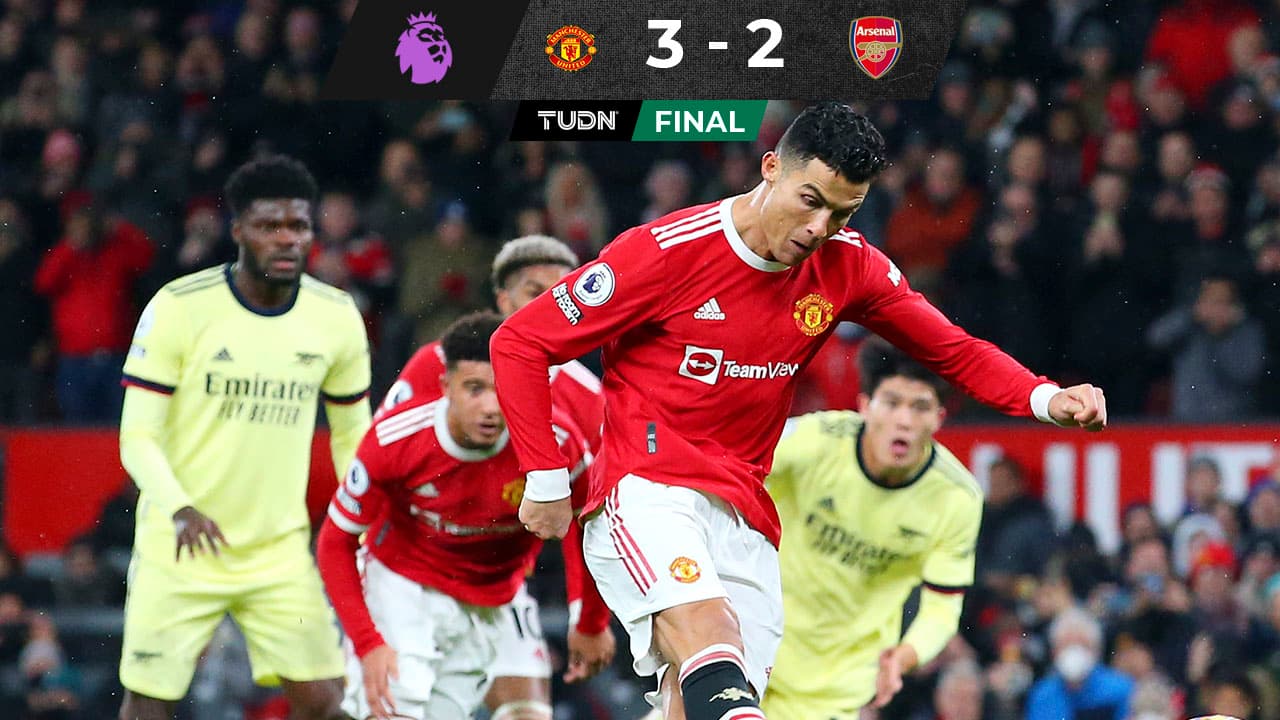 CR7 llegó a 801 goles y el Manchester United venció al Arsenal