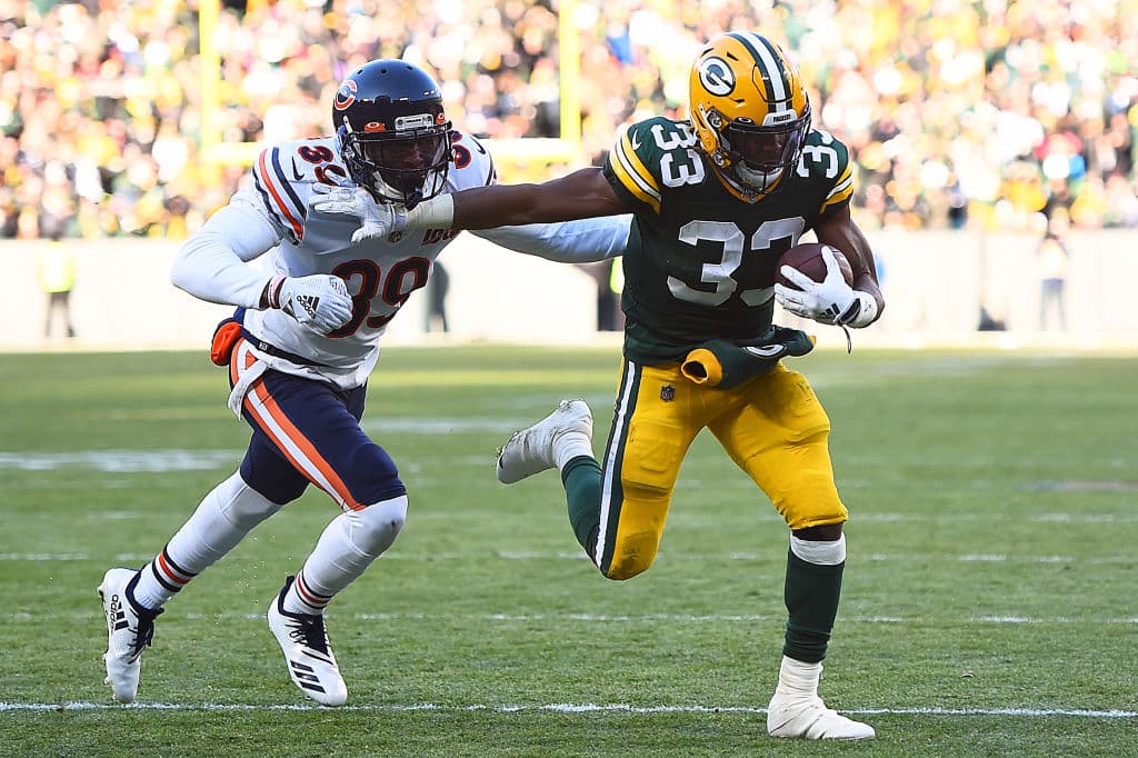 Tardía reacción de los Chicago Bears en la derrota 13-21 ante los Packers en Green Bay.