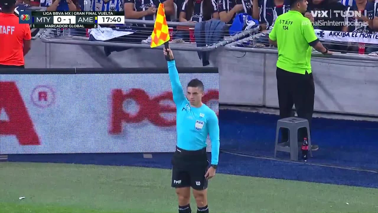 ¡Le anulan gol a Henry Martín! Por centímetros fuera de lugar