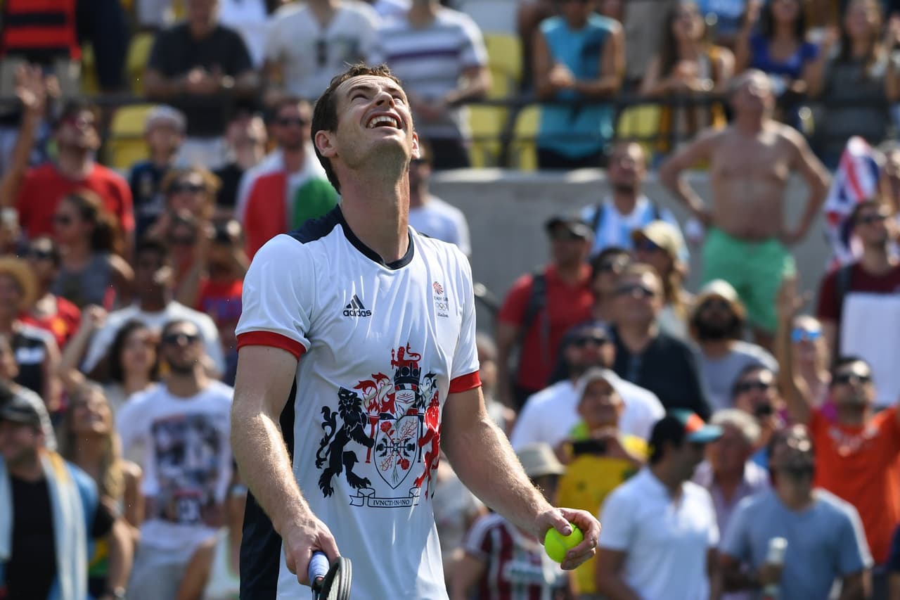Andy Murray está impresionado ya que en Brasil, a diferencia de la Gran Bretaña, sale el sol.