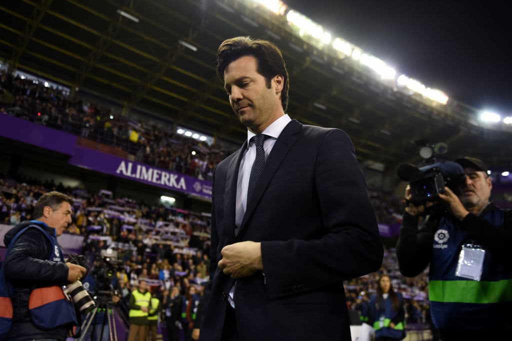 Remplazando a Lopetegui, el argentino Santiago Solari, técnico del RM Castilla, llegó a hacerse cargo, estuvo 32 partidos, sumó 22 triunfos, llevó al equipo a ganar el Mundial de Clubes y su estadía fue del 30 de octubre de 2018 al 11 de marzo de 2019.
