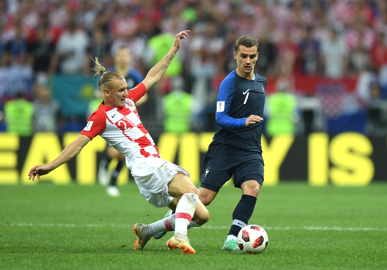 Ya en la segunda mitad, según pasaban los minutos y los goles para el 4-2 definitivo, Griezmann era mucho más combativo.