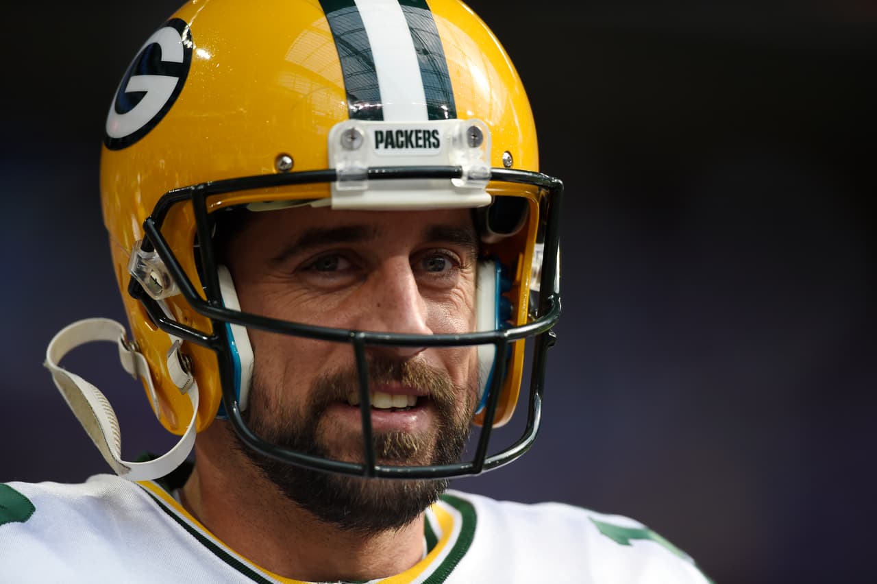 Como de costumbre, Aaron Rodgers tenía todos los reflectores sobre de él para este partido.