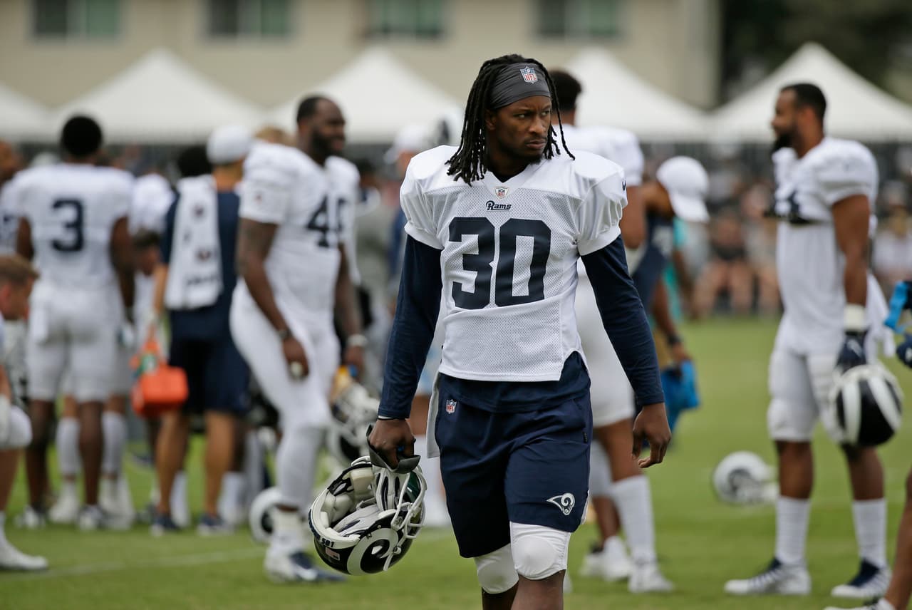 La calidad de Gurley no está en duda, la durabilidad y la salud de su rodilla sí.