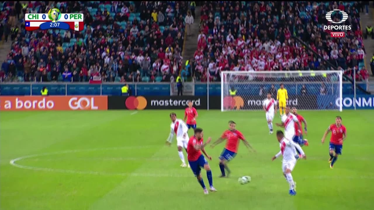 Chile vs Perú. Resultado, goles y resumen