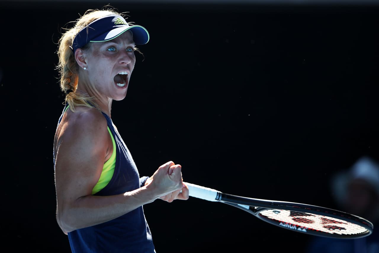 La alemana Angelique Kerber mostró su jerarquía con triunfo 6-4, 6-1 contra Donna Vekic.