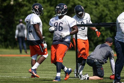 El linebacker Jarvis Jenkins (AP-NFL).