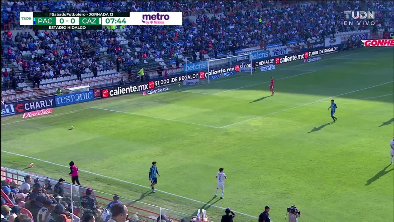 ¡GOOOL! Carlos Rotondi anota para Cruz Azul.