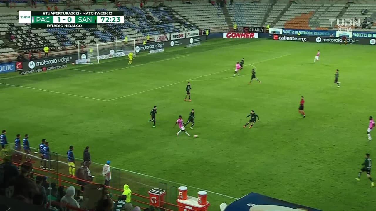 ¡TIRO ATAJADO! disparo por Jorge Hernández.