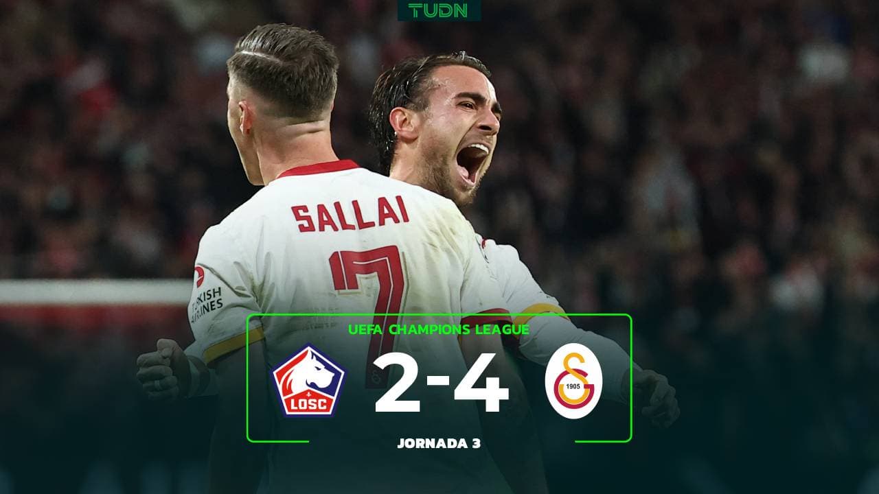 Resumen | Lille vs. Galatasaray: Remontada turca de locura
