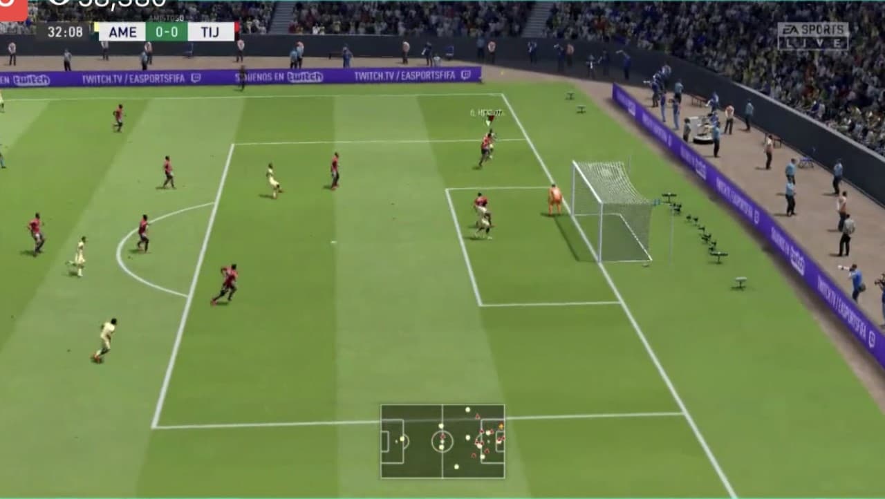 Santiago Cáseres cae en su debut de la eLiga MX frente a Miguel Barbieri, el americanista no encntó su juego y cayó 3-1 frente al xolaje.