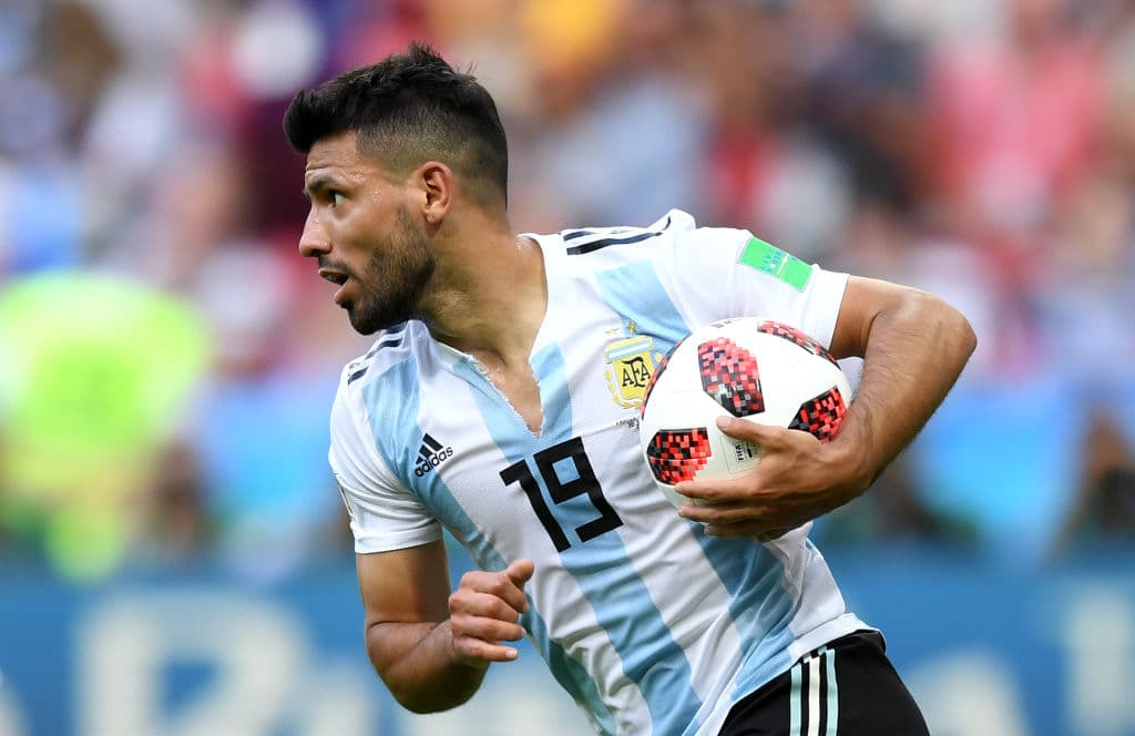 129.- Sergio Agüero (Argentina) al minuto 90. Francia 4-3 Argentina