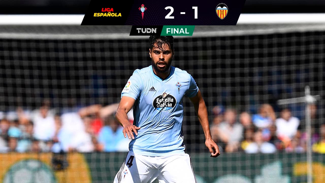 Néstor Araujo juega unos minutos en el triunfo del Celta