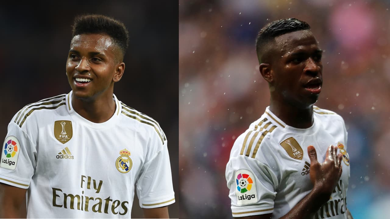 Rodrygo y Vinicius