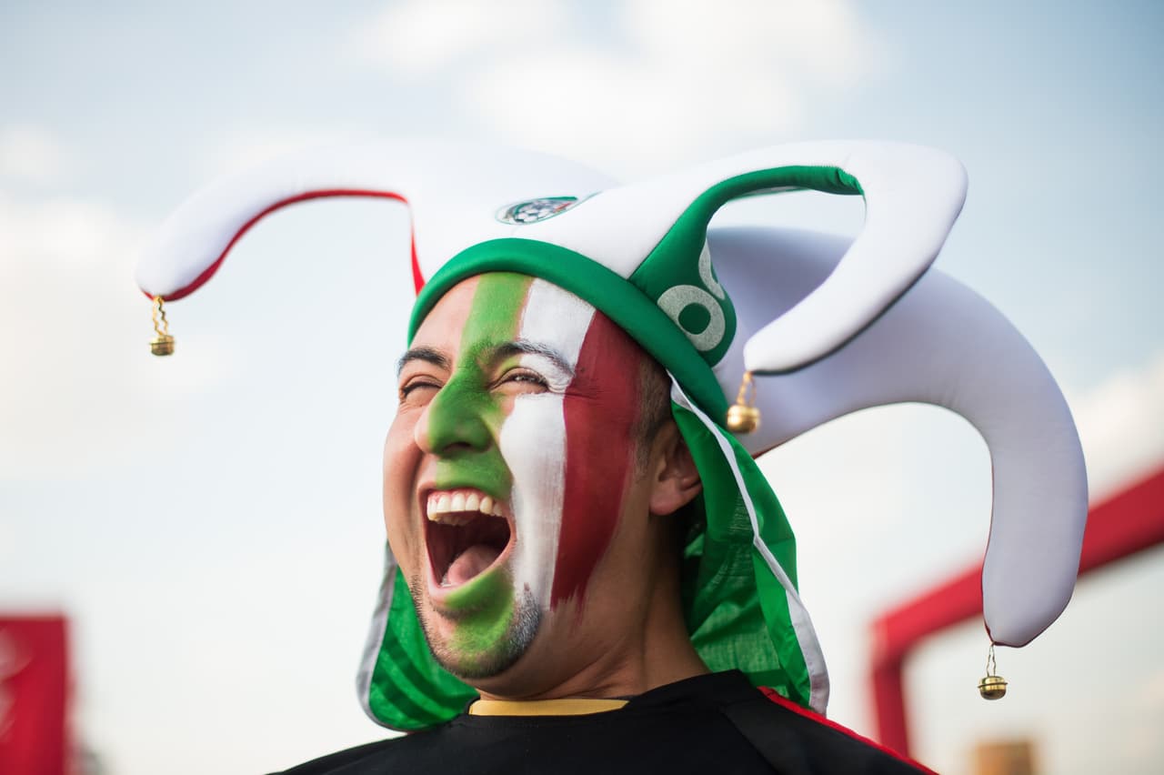 Aficionados argentinos y mexicanos se dieron cita en Dallas para el enfrentamiento de sus equipos