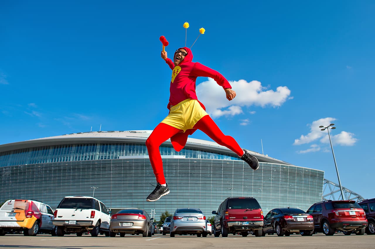 Aficionados argentinos y mexicanos se dieron cita en Dallas para el enfrentamiento de sus equipos