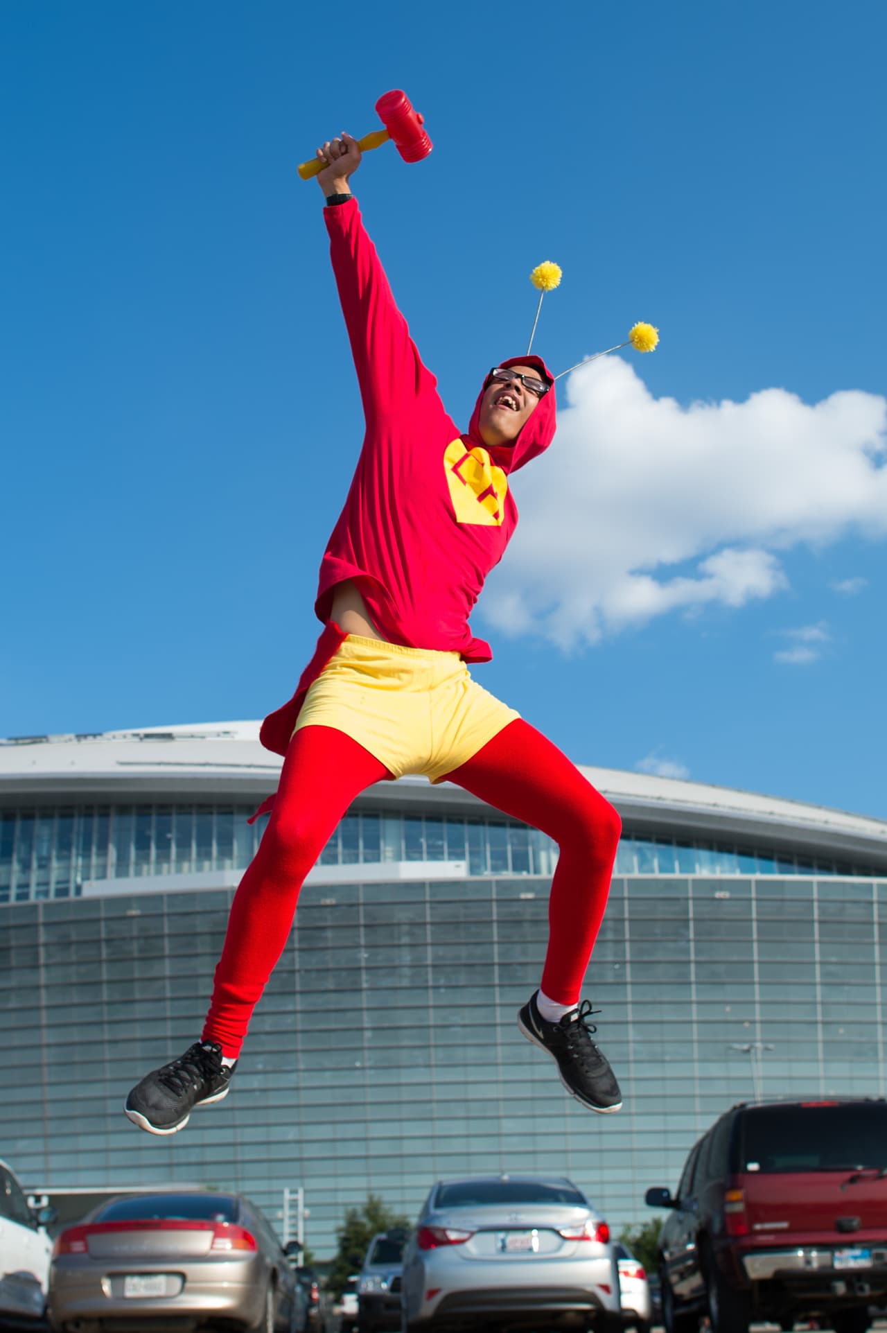 Aficionados argentinos y mexicanos se dieron cita en Dallas para el enfrentamiento de sus equipos