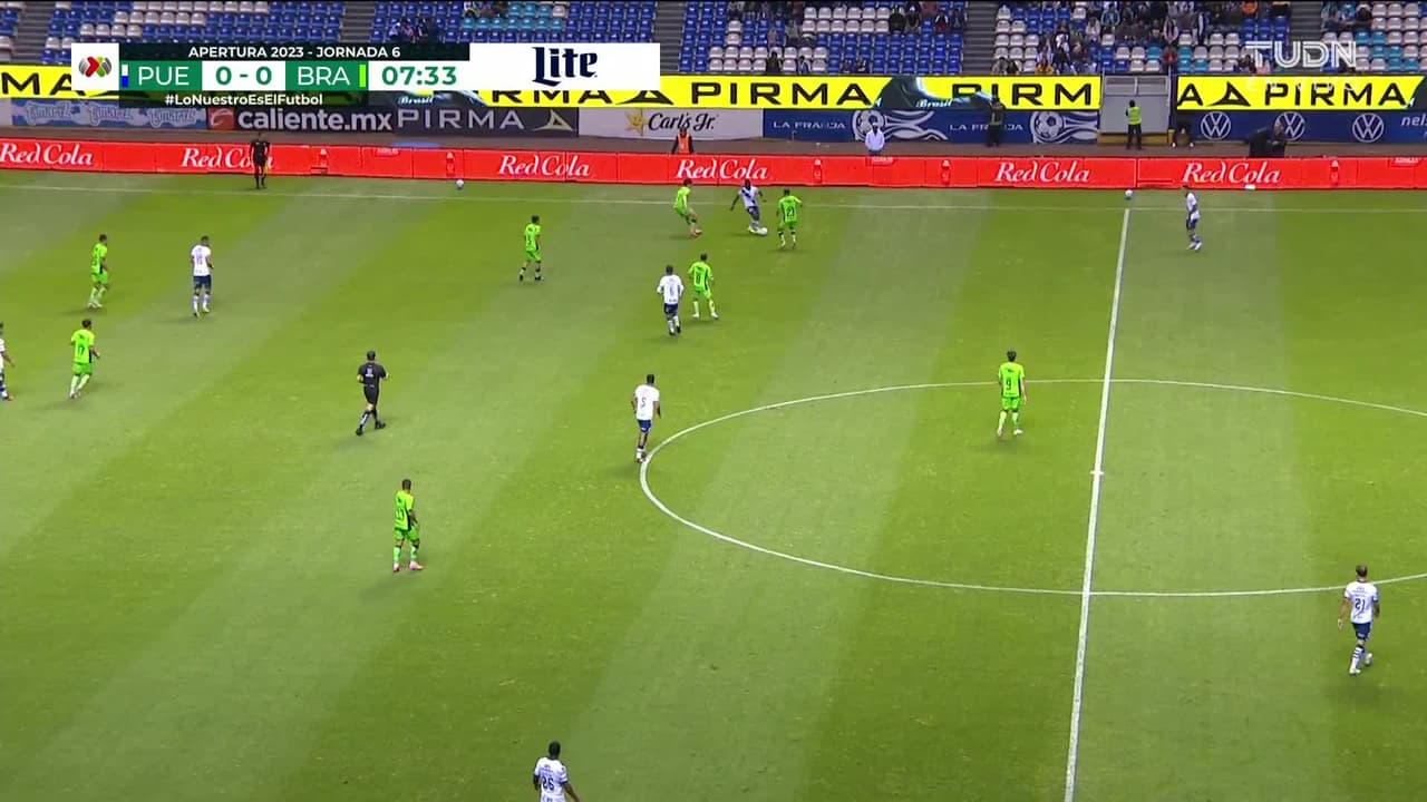 ¡TIRO ATAJADO! disparo por Martín Barragán.