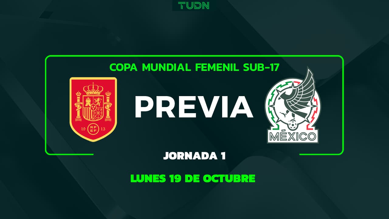 España vs. México: Horario y dónde ver partido del Mundial Femenil Sub-17