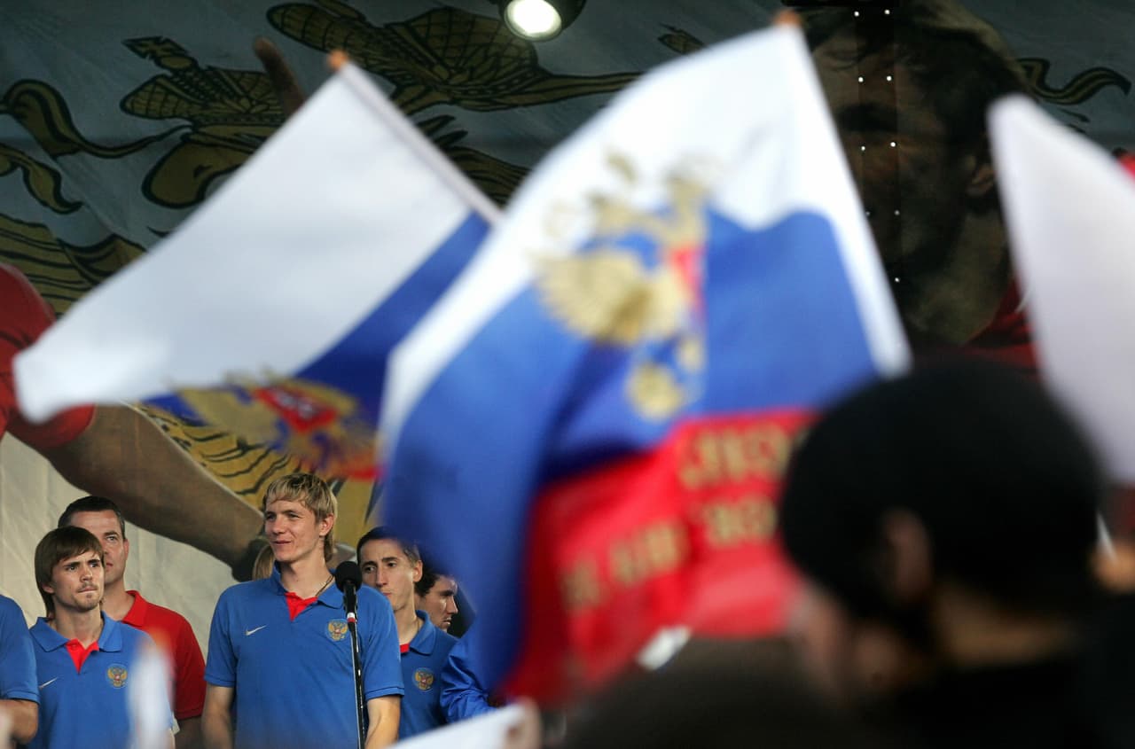 Rusia llegó hasta semifinales, eliminada por España súper campeona, pero el recibiemiento en Moscú fue de auténticos héroes nacionales.