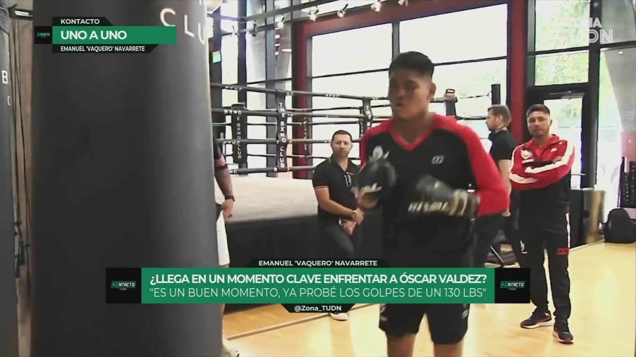 “Vaquero” Navarrete: “Espero que Valdez salga como un león”