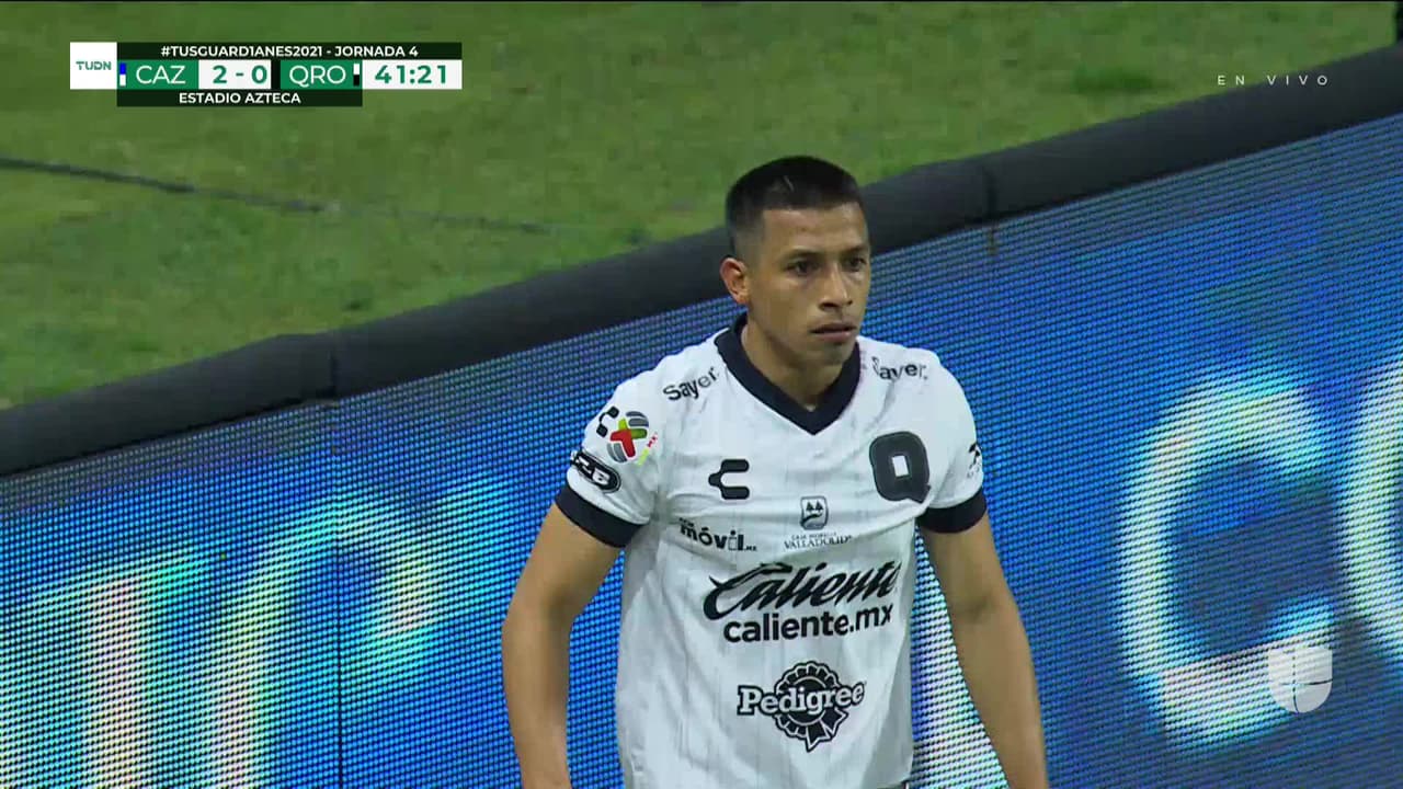 ¡GOOOL! Ángel Sepúlveda anota para Querétaro.