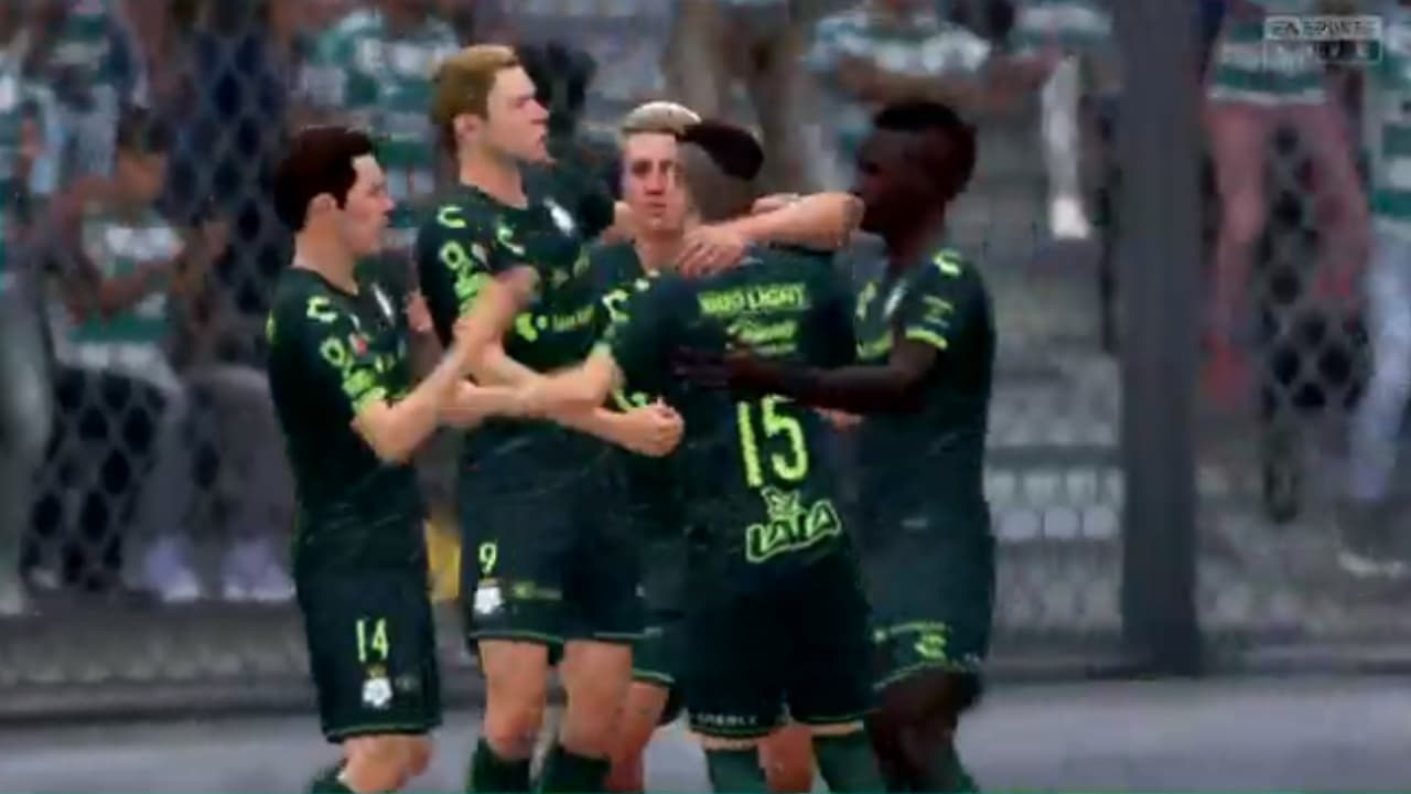 Con dos goles de Lozano, la escuadra universitaria conoció la derrota en el futbol virtual.