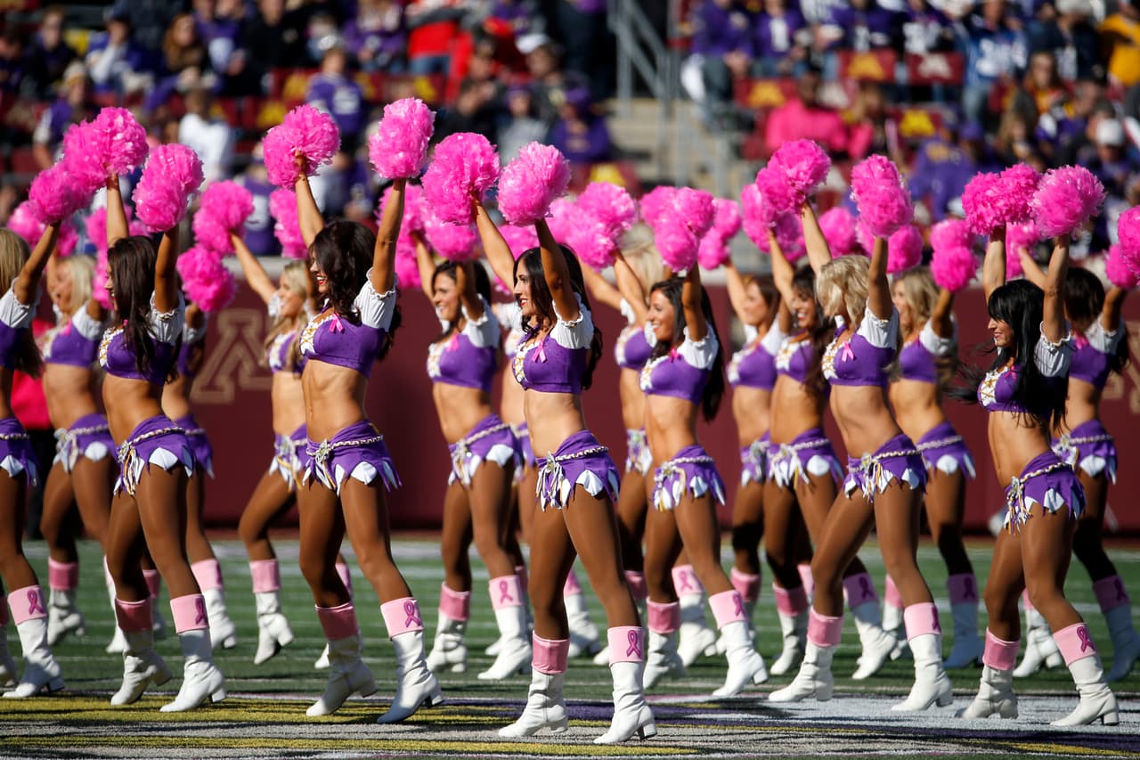 Si de falditas se trata, las de las porristas de la NFL son ¡las más candentes!