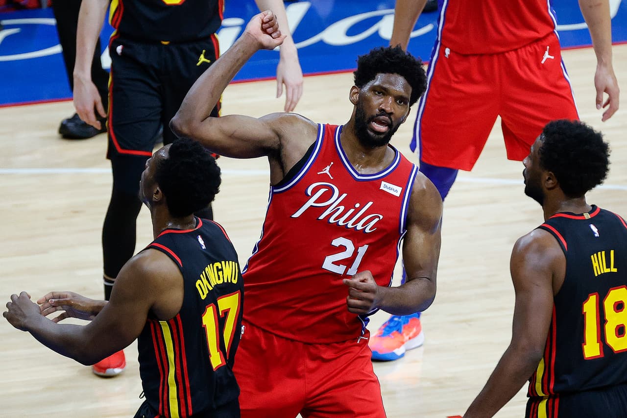 Embiid se queda sin MVP, pero Sixers empatan la serie ante Hawks