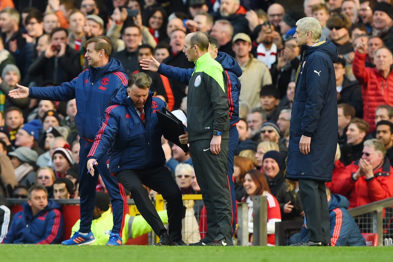 El entrenador sacó al actor que lleva dentro para recrear el suceso.