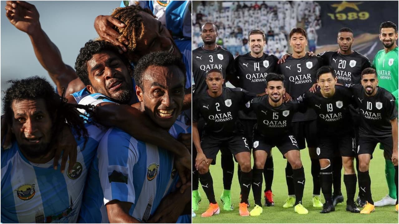 En los Play Offs se enfrentarán Al-Sadd Sports Club contra Hienghène Sport.