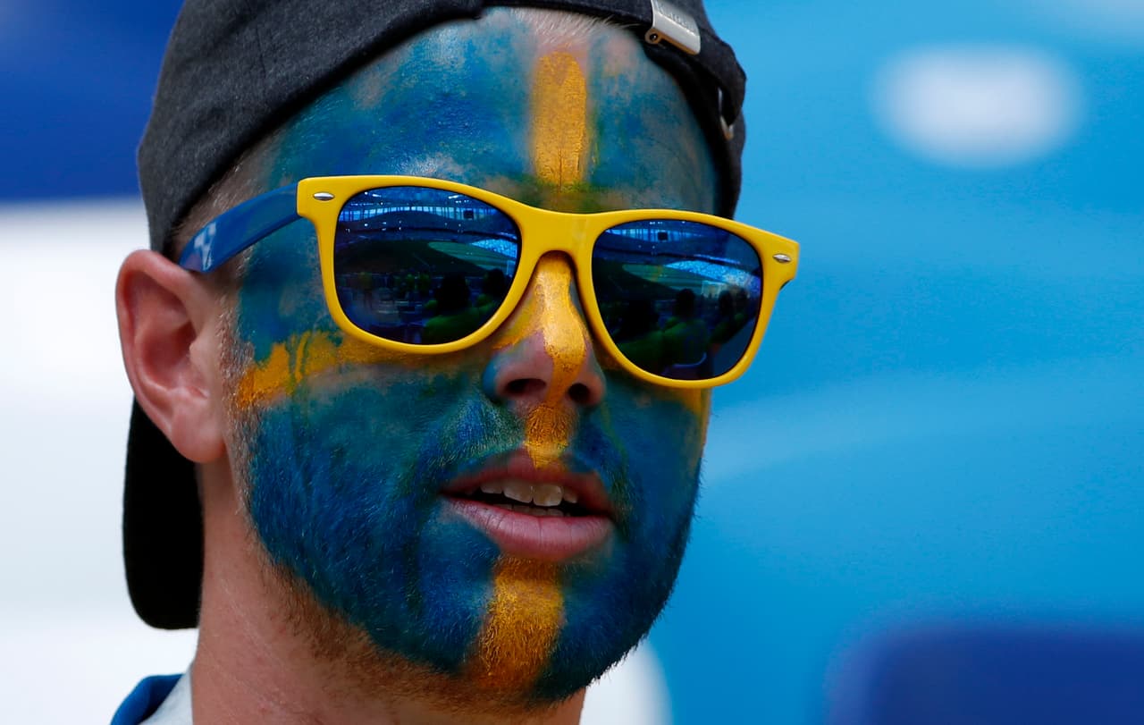 La alegría de los hinchas de Suecia y Corea del Sur la da un colorido especial al espectáculo en el duelo del grupo F entre dos de los rivales de México en el Mundial de Rusia 2018.