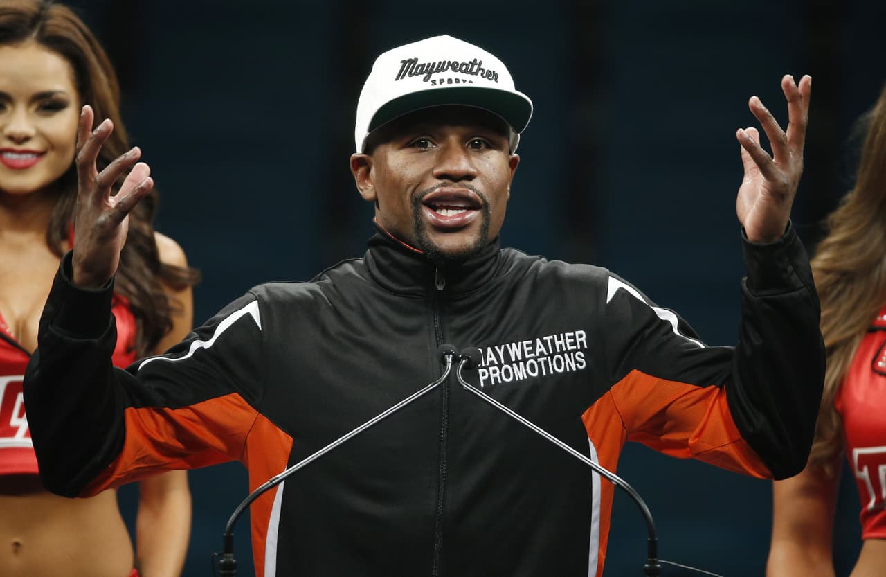 Floyd Mayweather Jr. apartó el 12 de septiembre para pelear