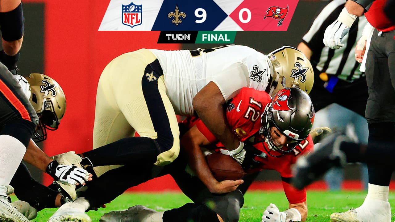 A base de 'patadas', Saints derrotan a Buccaneers en Tampa 