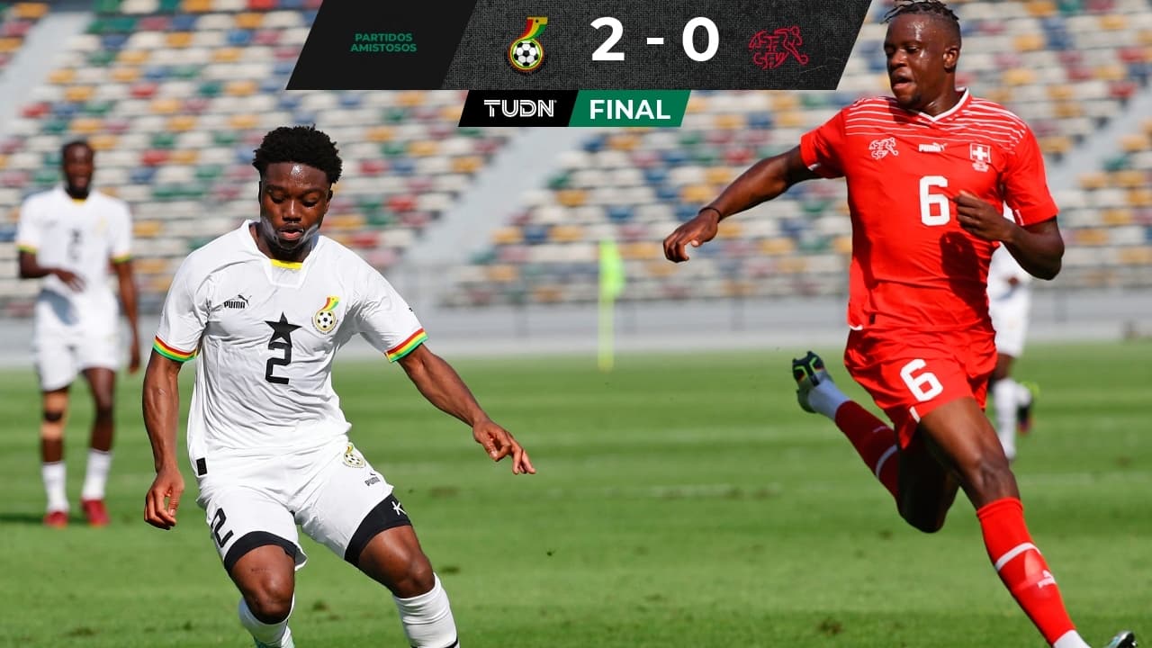Ghana llegará al Mundial Qatar 2022 con triunfo sobre Suiza